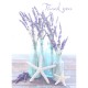 LEANIN TREE GREETING CARD Thank You Lavender